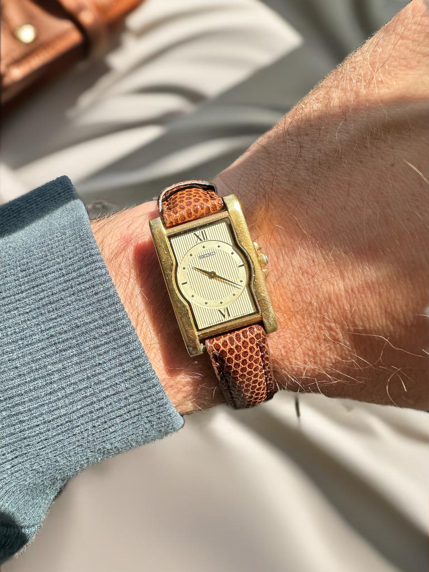 Seiko Tank Quartz 4N00-6870