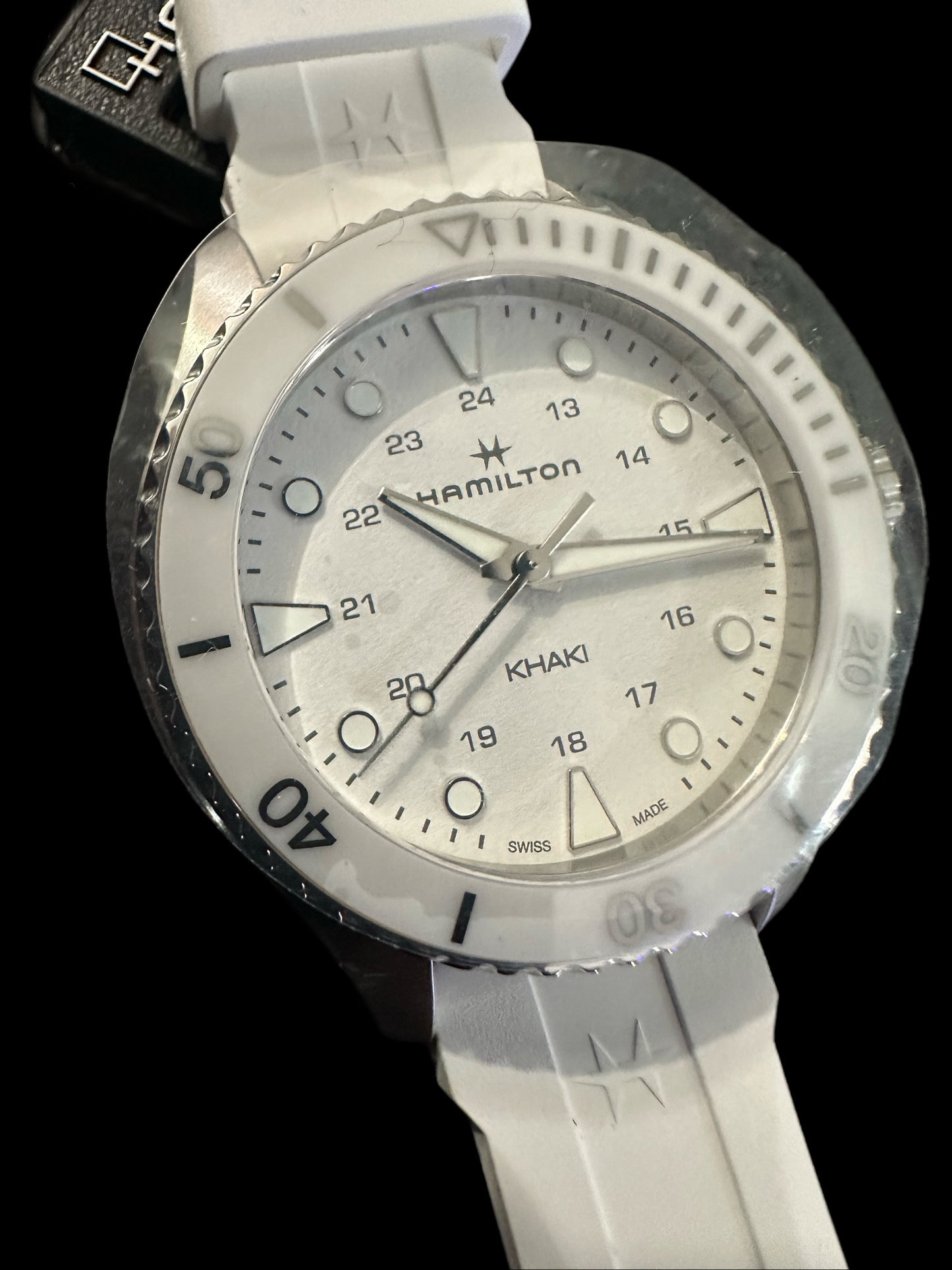 Hamilton 37mm Khaki NEW White dial