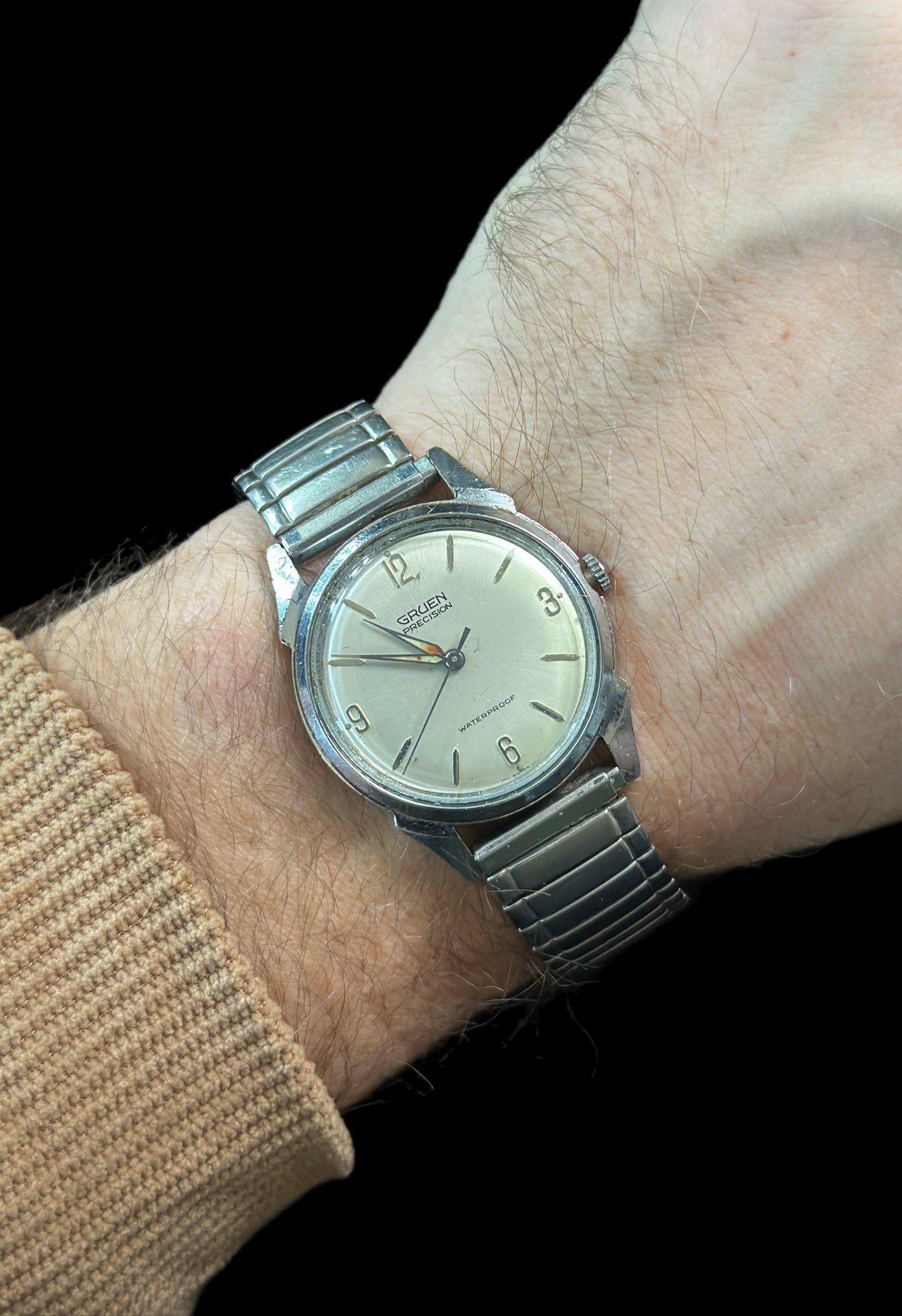 Gruen Precision manual wind vintage watch