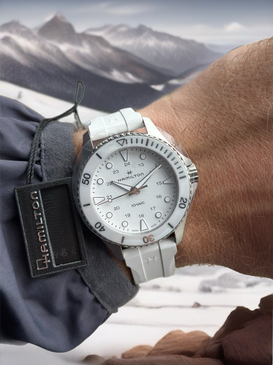 Hamilton 37mm Khaki NEW White dial