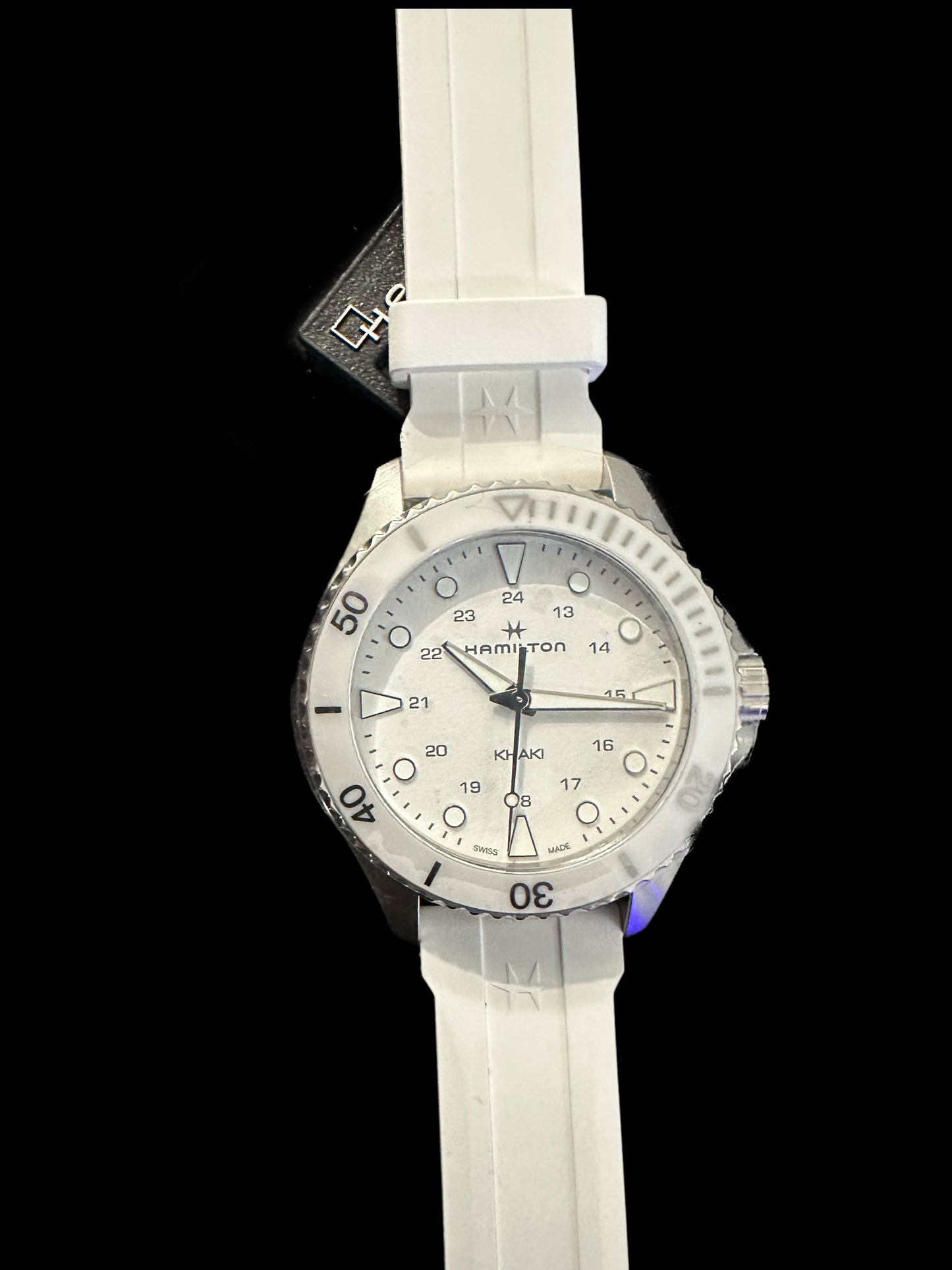 Hamilton 37mm Khaki NEW White dial