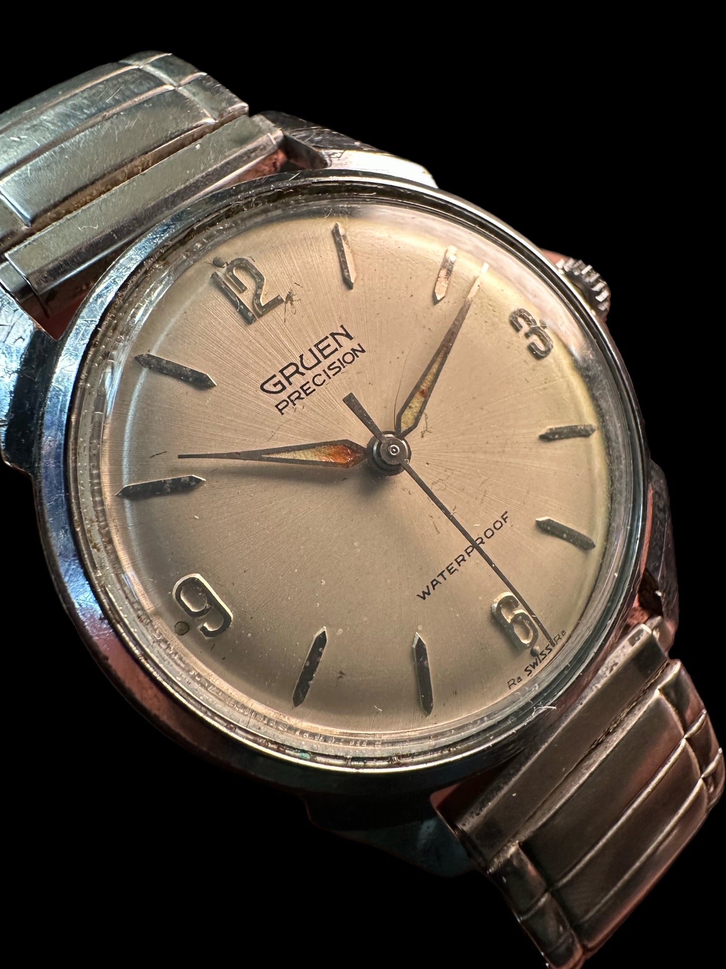 Gruen Precision manual wind vintage watch